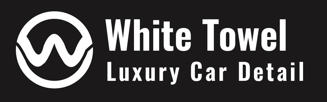 White Towel Luxury Car Detail